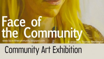 A screenshot from Thomas Rimmington's 'Face of the Community' project